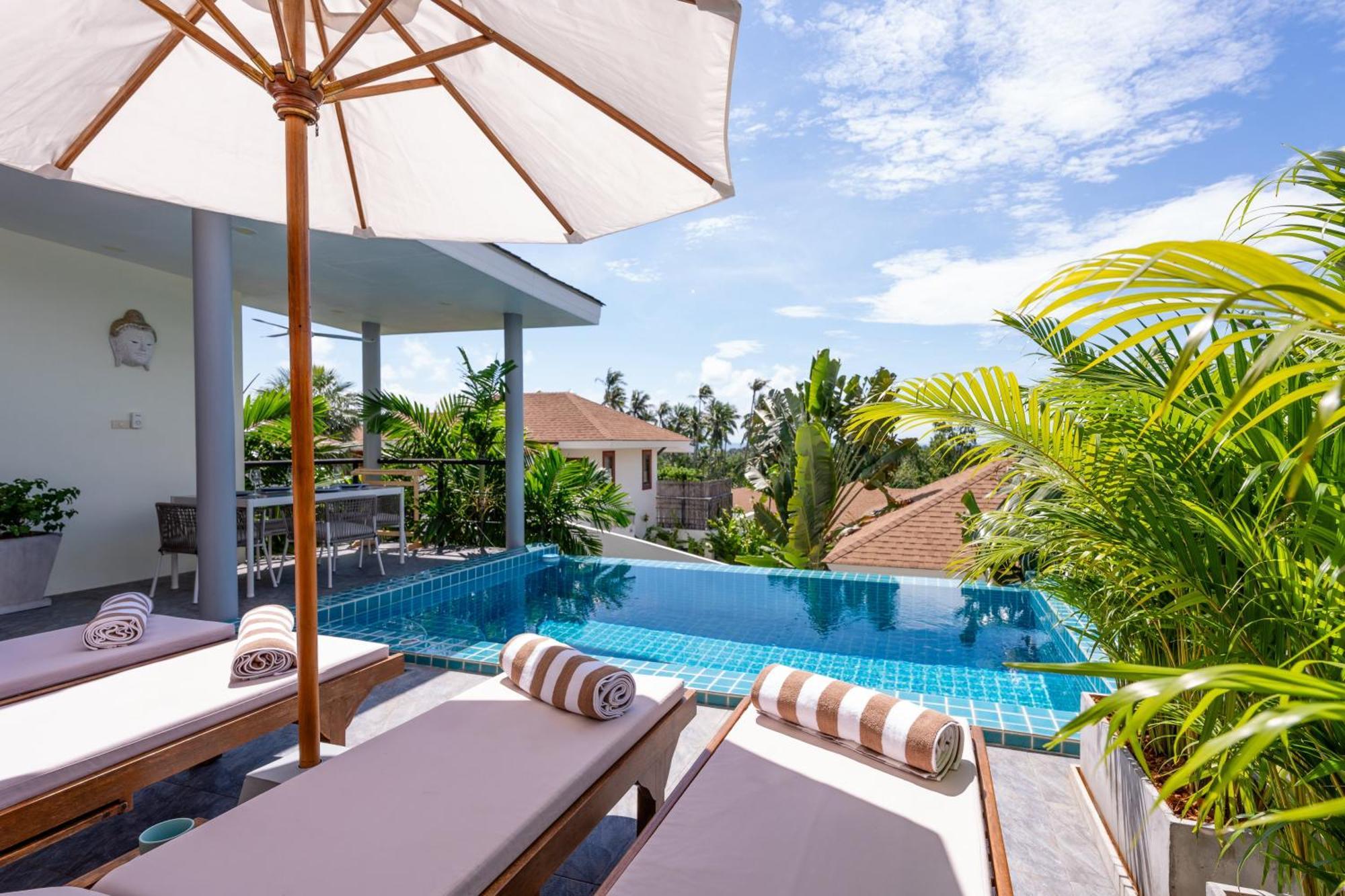 Villa Lea - Piscine - Wifi - Vue - Calme Hua Thanon  Zewnętrze zdjęcie